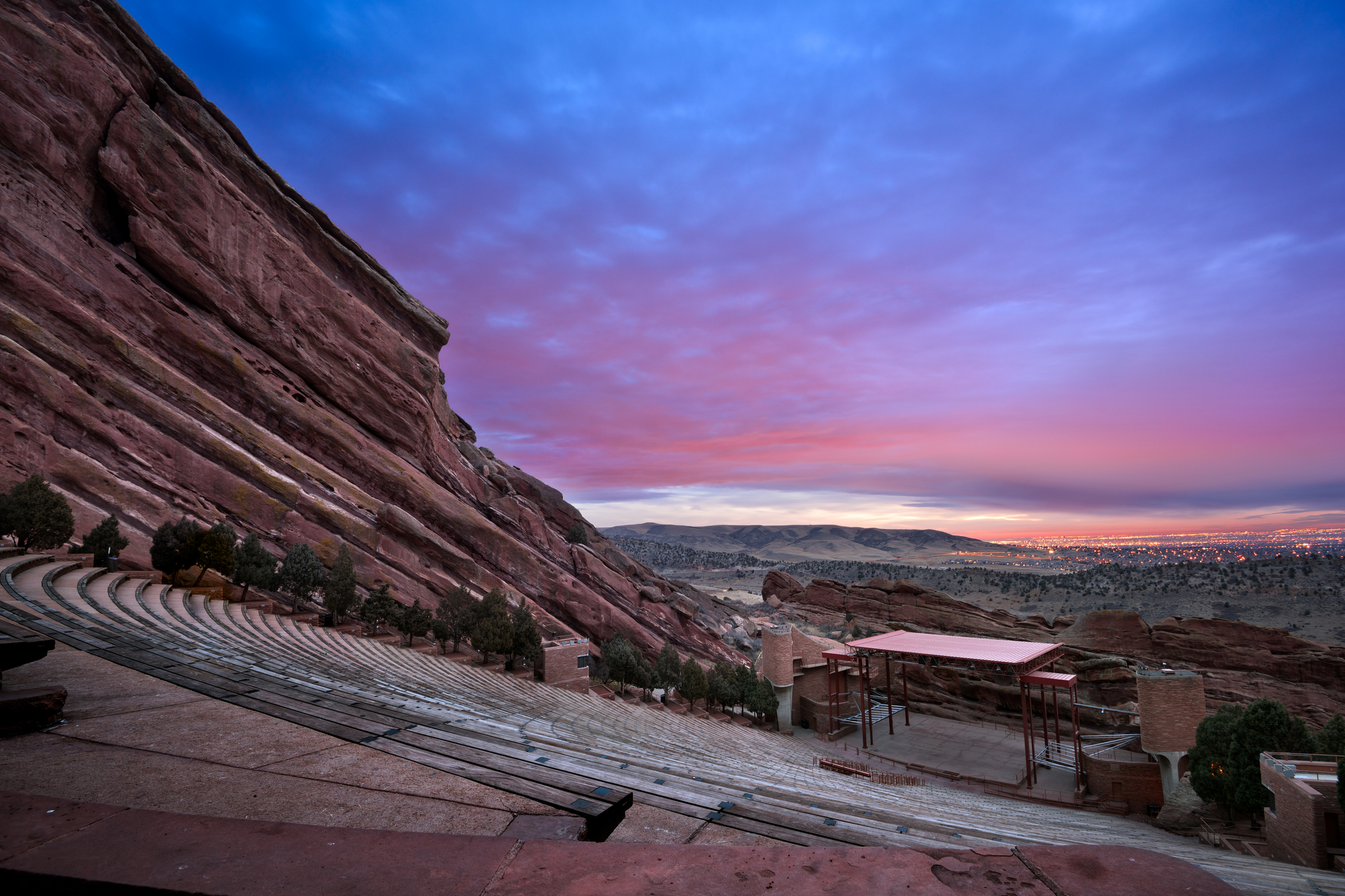 Red Rocks at Sunrise